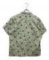 STAR OF HOLLYWOOD (スターオブハリウッド) DOBBY COTTON OPEN SHIRT グリーン サイズ:M：10000円