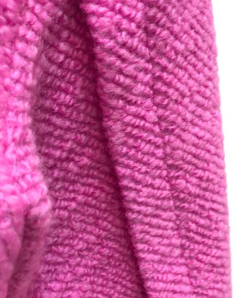 YORI（ヨリ）yori (ヨリ) ループプルオーバー ニット セーター YR21-23112AW ピンク サイズ:38の古着・服飾アイテム