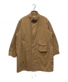 PHIGVEL MAKERS（フィグベルマーカーズ）の古着「STORM SMOCK COAT / PMAN-OT03」｜ブラウン