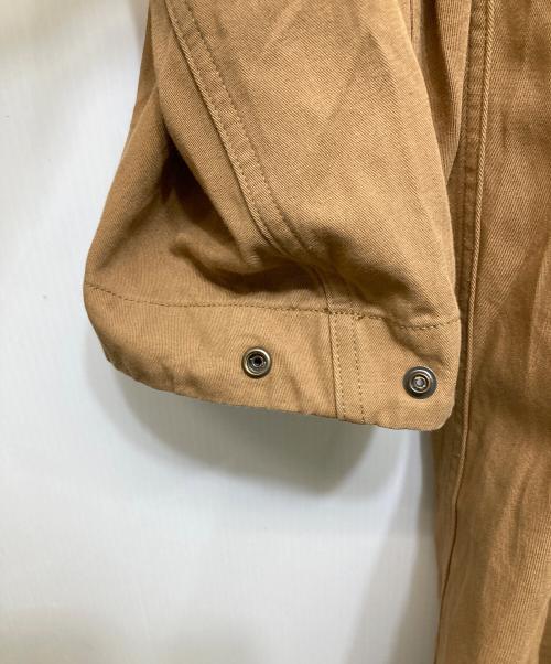 PHIGVEL MAKERS（フィグベルマーカーズ）PHIGVEL MAKERS (フィグベルマーカーズ) STORM SMOCK COAT / PMAN-OT03 ブラウン サイズ:1の古着・服飾アイテム
