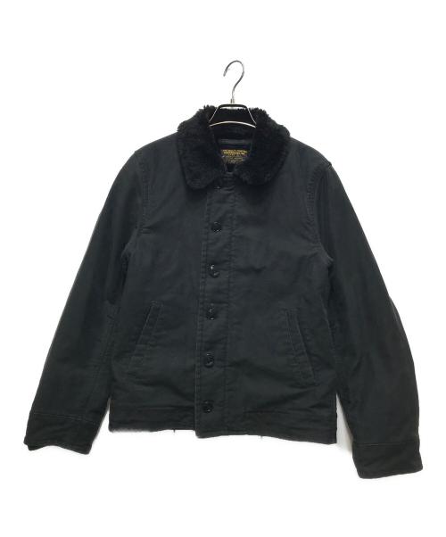 WACKO MARIA（ワコマリア）WACKO MARIA (ワコマリア) N-1デッキジャケット ブラック サイズ:Sの古着・服飾アイテム