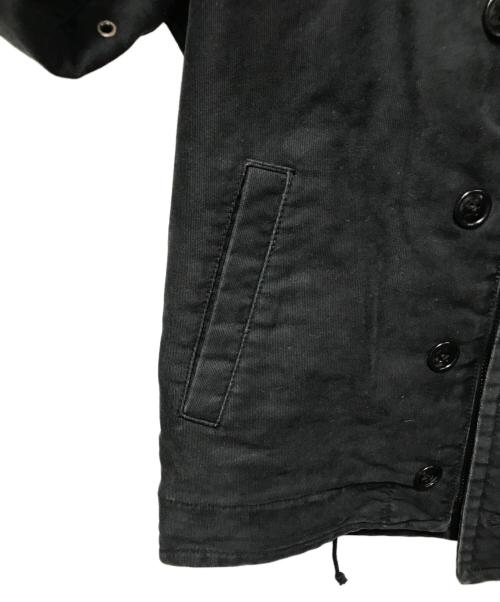 WACKO MARIA（ワコマリア）WACKO MARIA (ワコマリア) N-1デッキジャケット ブラック サイズ:Sの古着・服飾アイテム