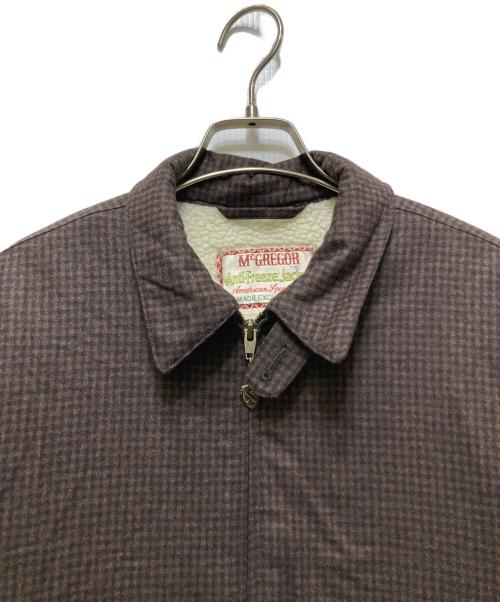 McGREGOR（マックレガー）McGREGOR (マックレガー) WACKO MARIA (ワコマリア) Anti Freeze Jacket（アンチフリーズジャケット） ブラウン サイズ:Mの古着・服飾アイテム