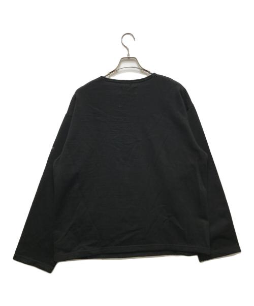 OUTIL（ウティ）OUTIL (ウティ) ウールバスクシャツ ブラック サイズ:34の古着・服飾アイテム