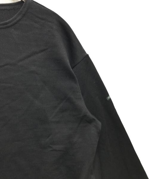 OUTIL（ウティ）OUTIL (ウティ) ウールバスクシャツ ブラック サイズ:34の古着・服飾アイテム