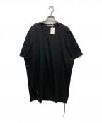 POST ARCHIVE FACTION (PAF)ポストアーカイブファクション）の古着「裾サイドジップカットソー」｜ブラック