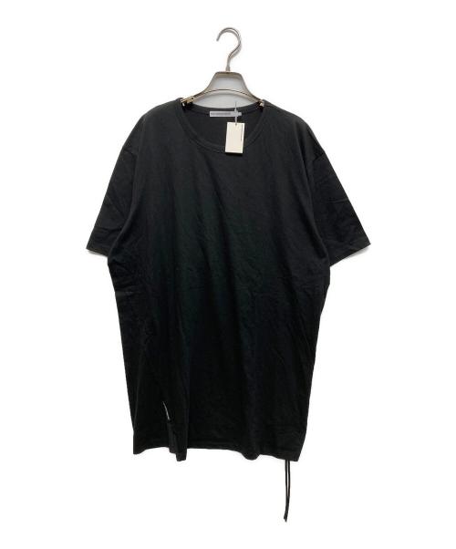 POST ARCHIVE FACTION (PAF)（ポストアーカイブファクション）POST ARCHIVE FACTION (PAF) (ポストアーカイブファクション) 裾サイドジップカットソー ブラック サイズ:ＸＬの古着・服飾アイテム