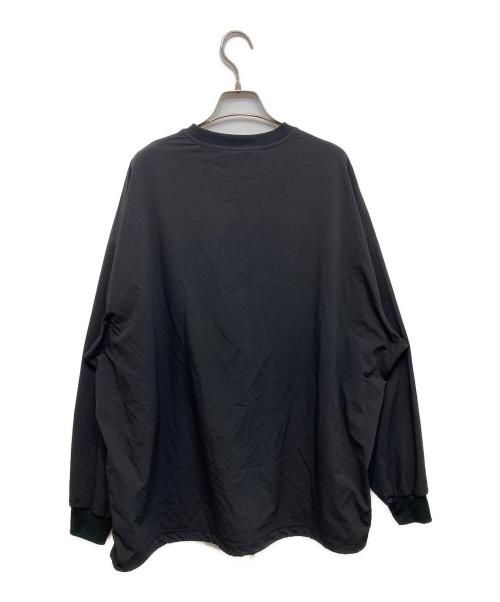 Graphpaper（グラフペーパー）Graphpaper (グラフペーパー) PERTEX Equilibrium L/S Tech Pullover ブラック サイズ:2の古着・服飾アイテム