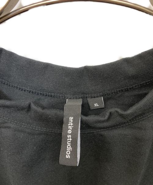 entire studios（エンタイアスタジオ）entire studios (エンタイアスタジオ) HEAVY DART TEE RICE ブラック サイズ:XLの古着・服飾アイテム