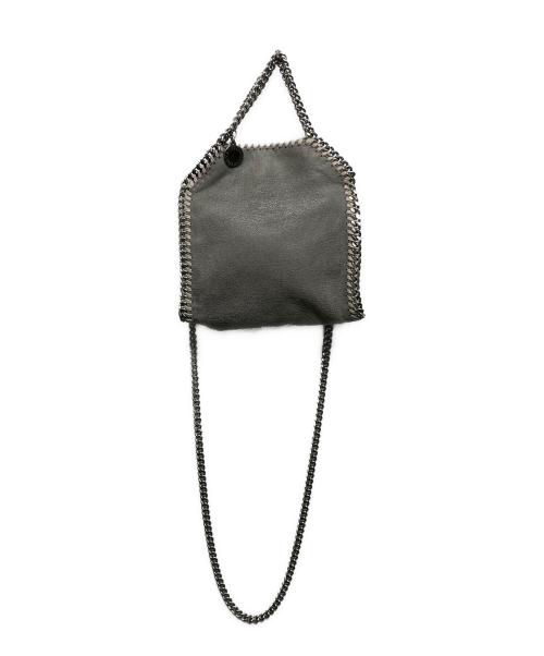 STELLA McCARTNEY（ステラマッカートニー）STELLA McCARTNEY (ステラマッカートニー) ファラベラミニ チェーンショルダーバッグ グレーの古着・服飾アイテム
