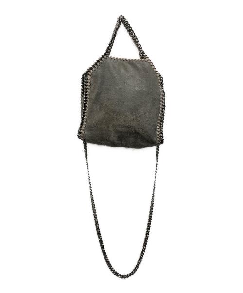 STELLA McCARTNEY（ステラマッカートニー）STELLA McCARTNEY (ステラマッカートニー) ファラベラミニ チェーンショルダーバッグ グレーの古着・服飾アイテム