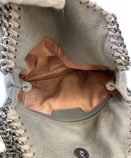 STELLA McCARTNEY（ステラマッカートニー）STELLA McCARTNEY (ステラマッカートニー) ファラベラミニ チェーンショルダーバッグ グレーの古着・服飾アイテム