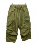 NEIGHBORHOODネイバーフッド）の古着「WIDE CARGO PT.CO」｜グリーン
