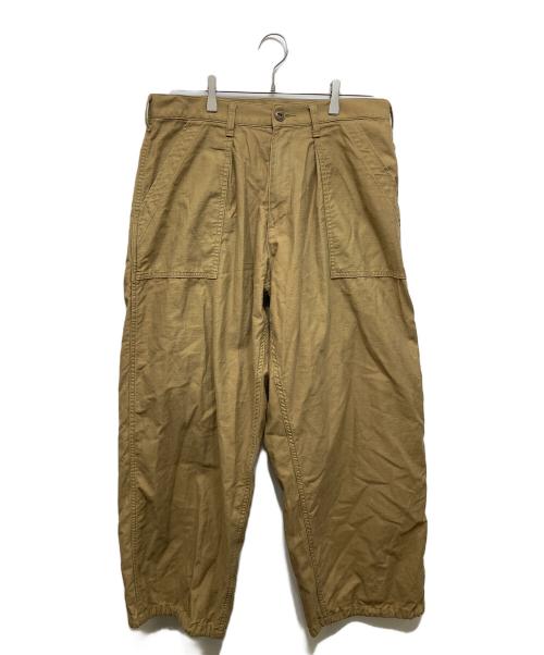 NEIGHBORHOOD（ネイバーフッド）NEIGHBORHOOD (ネイバーフッド) WIDE BAKER PANTS / 241AQNH-PTM01 ベージュ サイズ:Mの古着・服飾アイテム