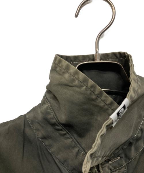 Maison MIHARA YASUHIRO（メゾン ミハラ ヤスヒロ）Maison MIHARA YASUHIRO (メゾン ミハラ ヤスヒロ) レーヨンコットンシャツ オリーブ サイズ:38の古着・服飾アイテム