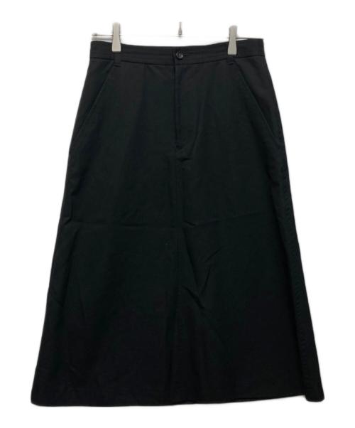 COMME des GARCONS COMME des GARCONS（コムデギャルソン コムデギャルソン）COMME des GARCONS COMME des GARCONS (コムデギャルソン コムデギャルソン) ウールロングスカート ブラック サイズ:Sの古着・服飾アイテム