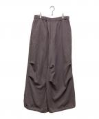 LAD MUSICIANラッドミュージシャン）の古着「ESTER SERGE OVER PANTS」｜パープル