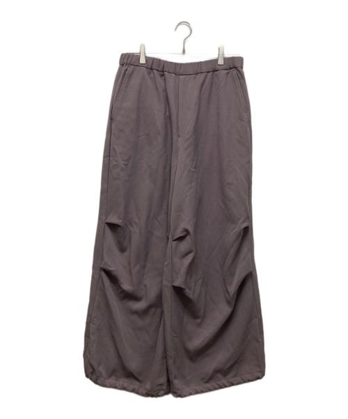 LAD MUSICIAN（ラッドミュージシャン）LAD MUSICIAN (ラッドミュージシャン) ESTER SERGE OVER PANTS パープル サイズ:44の古着・服飾アイテム
