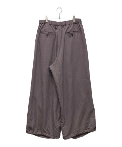 LAD MUSICIAN（ラッドミュージシャン）LAD MUSICIAN (ラッドミュージシャン) ESTER SERGE OVER PANTS パープル サイズ:44の古着・服飾アイテム