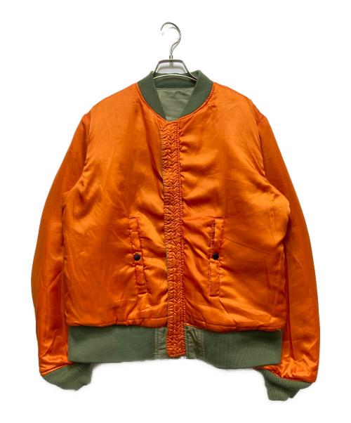 AVIREX（アヴィレックス）AVIREX (アヴィレックス) ワッペン付きMA-1ジャケット　28-A6755 オリーブ サイズ:Lの古着・服飾アイテム