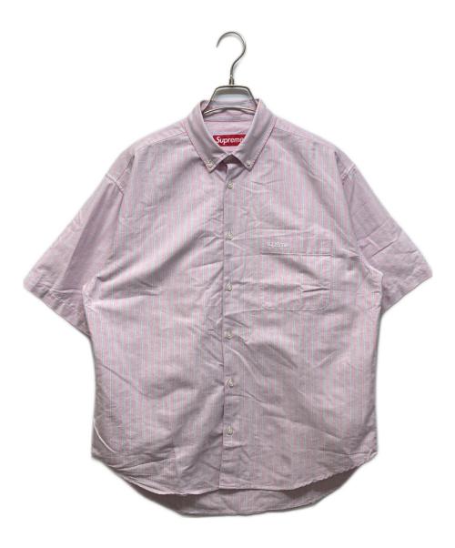 SUPREME（シュプリーム）Supreme (シュプリーム) LOOSE FIT S/S OXFORD SHIRT / 25ss ピンク サイズ:Sの古着・服飾アイテム