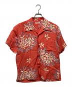 Sun Surfサンサーフ）の古着「アロハシャツ」｜レッド