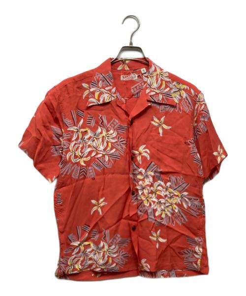 Sun Surf（サンサーフ）Sun Surf (サンサーフ) アロハシャツ レッド サイズ:Mの古着・服飾アイテム