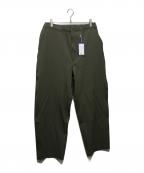 THE NORTHFACE PURPLELABELザ・ノースフェイス パープルレーベル）の古着「Stretch Twill Wide Tapered Field Pants N24FC058」｜グリーン