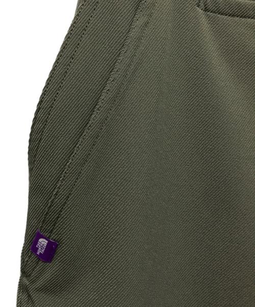 THE NORTHFACE PURPLELABEL（ザ・ノースフェイス パープルレーベル）THE NORTHFACE PURPLELABEL (ザ・ノースフェイス パープルレーベル) Stretch Twill Wide Tapered Field Pants N24FC058 グリーン サイズ:34の古着・服飾アイテム