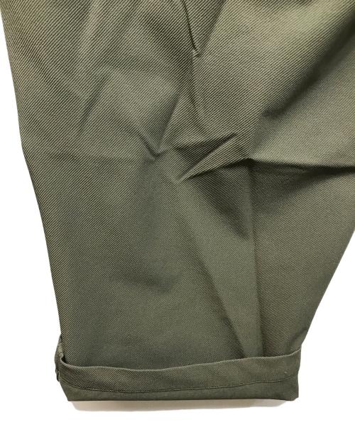 THE NORTHFACE PURPLELABEL（ザ・ノースフェイス パープルレーベル）THE NORTHFACE PURPLELABEL (ザ・ノースフェイス パープルレーベル) Stretch Twill Wide Tapered Field Pants N24FC058 グリーン サイズ:34の古着・服飾アイテム