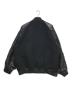 MAISON SPECIAL Sheep Leather Melton Combination Stadium Jacket （シープレザーメルトンコンビ―ネーションスタジアムジャケット） 11252211202 ブラック サイズ:2：18000円