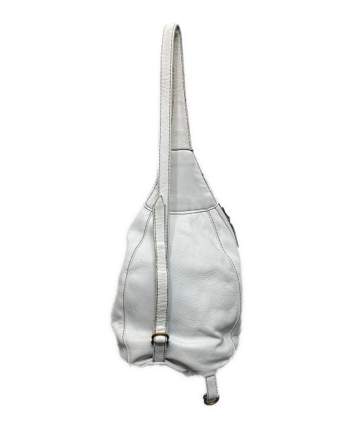 Langlitz Leathers（ラングリッツレザー）Langlitz Leathers (ラングリッツレザー) Padded One Shoulder Bag ホワイトの古着・服飾アイテム