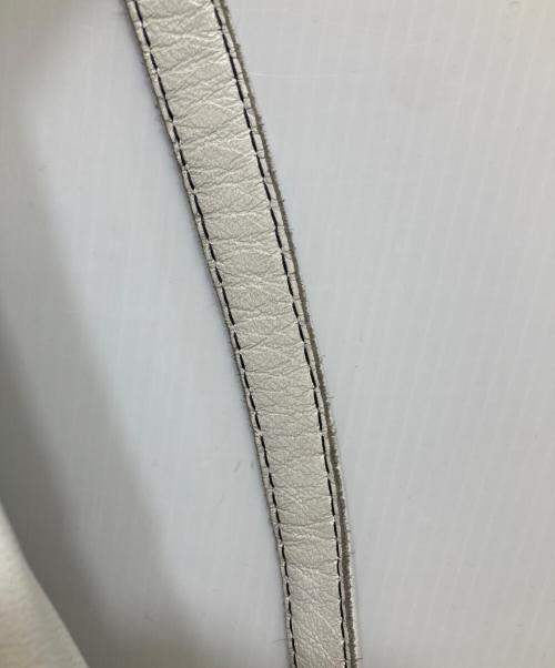 Langlitz Leathers（ラングリッツレザー）Langlitz Leathers (ラングリッツレザー) Padded One Shoulder Bag ホワイトの古着・服飾アイテム