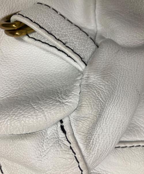 Langlitz Leathers（ラングリッツレザー）Langlitz Leathers (ラングリッツレザー) Padded One Shoulder Bag ホワイトの古着・服飾アイテム