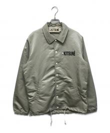 KITSUNE×NBA（キツネ×エヌビーエー）の古着「コーチジャケット」｜ベージュ