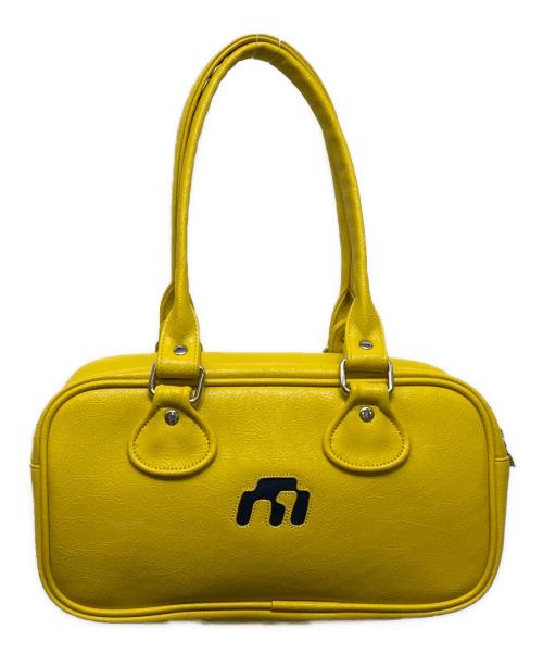 adidas（アディダス）adidas (アディダス) MIAOU ハンドバッグ イエローの古着・服飾アイテム
