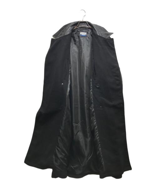 MAISON SPECIAL（メゾンスペシャル）MAISON SPECIAL Sheep Leather Melton Combination Chester Coat （シープレザーメルトンコンビネーションチェスターコート） 11252161207 /ユニセックス着用可 サイズ:00の古着・服飾アイテム