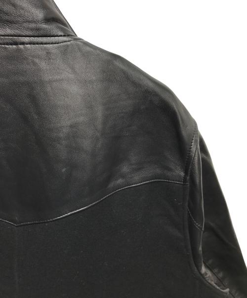 MAISON SPECIAL（メゾンスペシャル）MAISON SPECIAL Sheep Leather Melton Combination Chester Coat （シープレザーメルトンコンビネーションチェスターコート） 11252161207 /ユニセックス着用可 サイズ:00の古着・服飾アイテム