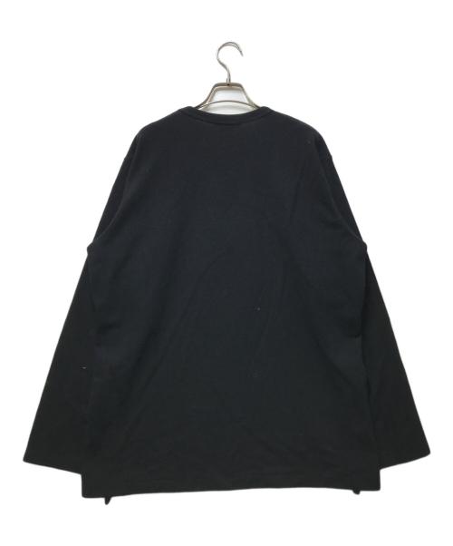 Y's for men（ワイズフォーメン）Y'S for men (ワイズフォーメン) サイドラインニット ブラック サイズ:不明の古着・服飾アイテム