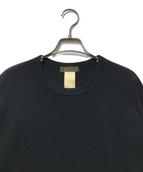 Y's for men（ワイズフォーメン）Y'S for men (ワイズフォーメン) サイドラインニット ブラック サイズ:不明の古着・服飾アイテム