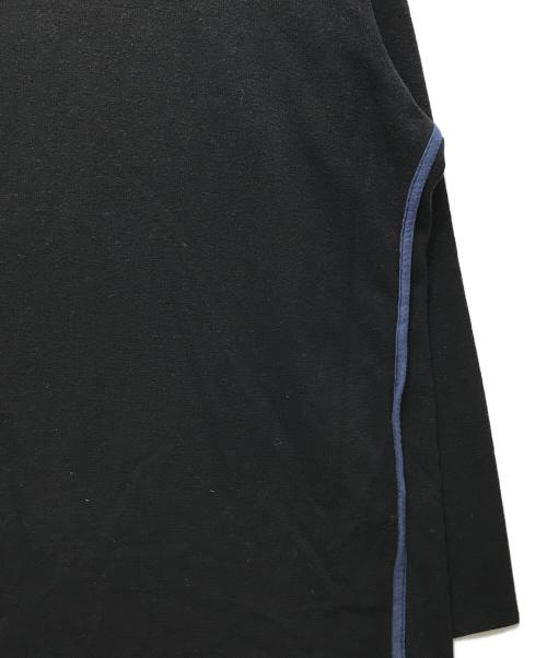 Y's for men（ワイズフォーメン）Y'S for men (ワイズフォーメン) サイドラインニット ブラック サイズ:不明の古着・服飾アイテム