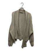 ISSEY MIYAKEイッセイミヤケ）の古着「ニットカーディガン」｜ベージュ