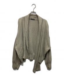 ISSEY MIYAKE（イッセイミヤケ）の古着「ニットカーディガン」｜ベージュ