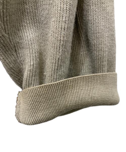 ISSEY MIYAKE（イッセイミヤケ）ISSEY MIYAKE (イッセイミヤケ) ニットカーディガン ベージュ サイズ:Ⅿの古着・服飾アイテム
