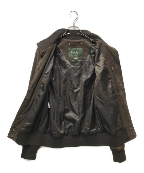 Eddie Bauer（エディーバウアー）Eddie Bauer (エディーバウアー) G9スウェードジャケット ブラウン サイズ:XSの古着・服飾アイテム