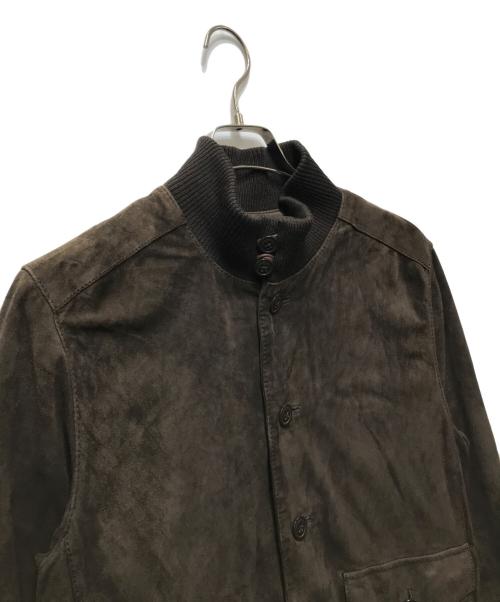 Eddie Bauer（エディーバウアー）Eddie Bauer (エディーバウアー) G9スウェードジャケット ブラウン サイズ:XSの古着・服飾アイテム