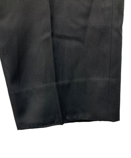 everyone（エブリワン）everyone (エブリワン) two tuck wide twill trouser ブラック サイズ:Ｍの古着・服飾アイテム