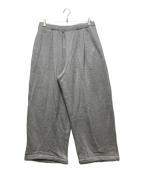 mocTモクティ）の古着「SOFT FLEECE WIDE PANTS ソフトフリースワイドパンツ」｜グレー