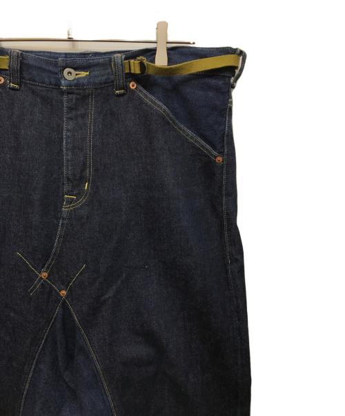 GANRYU（ガンリュウ）GANRYU (ガンリュウ) Denim sarouel pants インディゴ サイズ:Mの古着・服飾アイテム