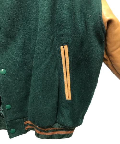 BROOKS BROTHERS（ブルックス・ブラザーズ）BROOKS BROTHERS (ブルックス・ブラザーズ) スタジャン　USA製 グリーン サイズ:Lの古着・服飾アイテム